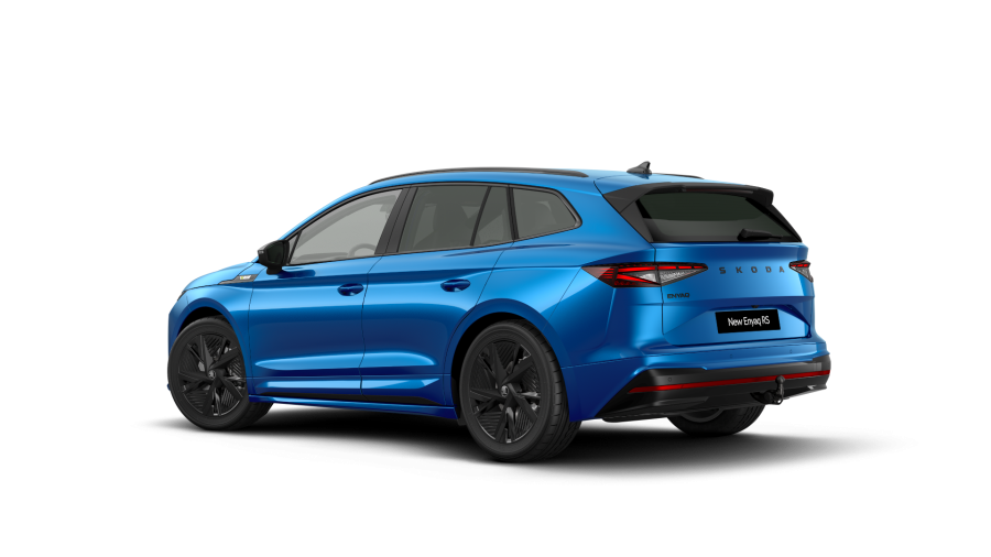 Škoda Enyaq iV, 84 kWh 250 kW 1° automatická 4x4, barva modrá