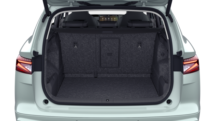 Škoda Enyaq iV, 82 kWh 210,00 kW 1-stup. automat. 4x4, barva stříbrná