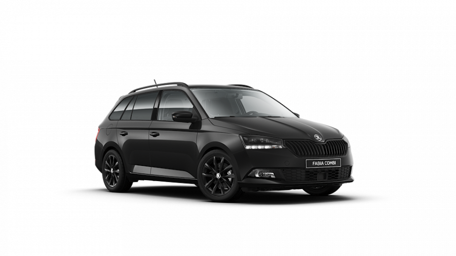 Škoda Fabia, 1,0 TSI 70 kW 5-stup. mech., barva černá