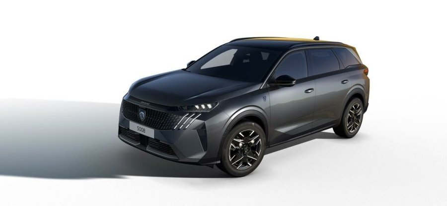 Peugeot 5008, Peugeot 5008 GT Hybrid 136 e-DCS6, barva šedá