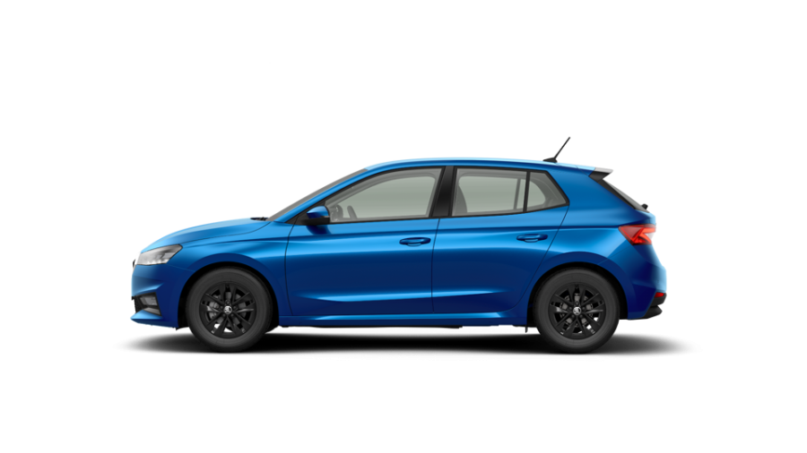 Škoda Fabia, 1,0 MPI 59 kW 5° manuální, barva modrá