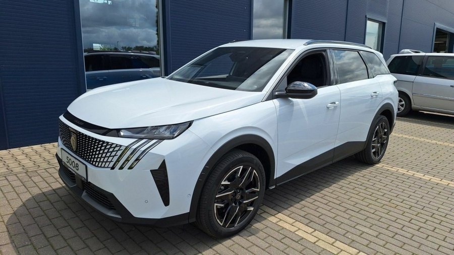 Peugeot 5008, Peugeot 5008 ALLURE Hybrid 145 e-DCS6, barva bílá