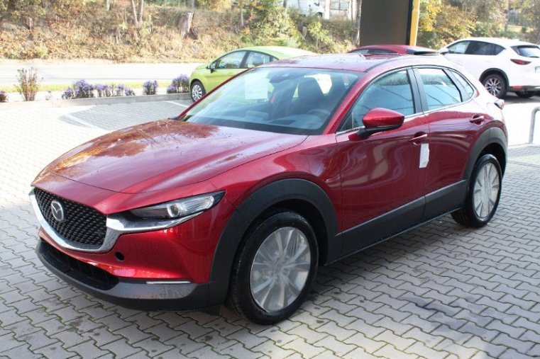 Mazda CX-30, SKYACTIV-G, barva červená