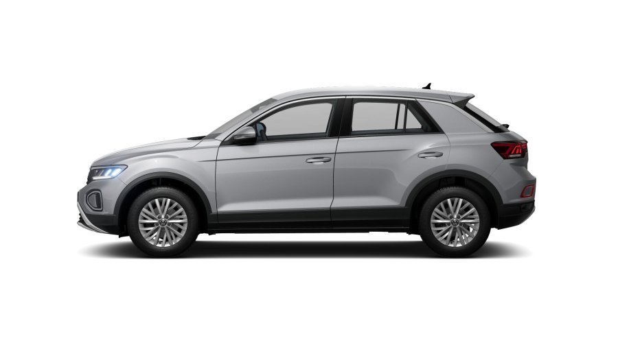 Volkswagen T-Roc, T-Roc 1,0 TSI 85 kW 6G, barva stříbrná