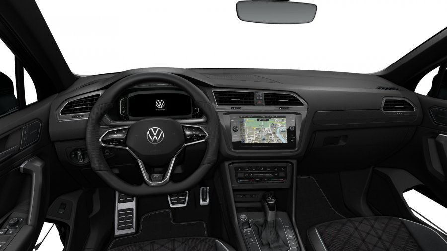 Volkswagen Tiguan, Tiguan R-Line 2,0 TDI 147 kW 4M 7DSG, barva černá