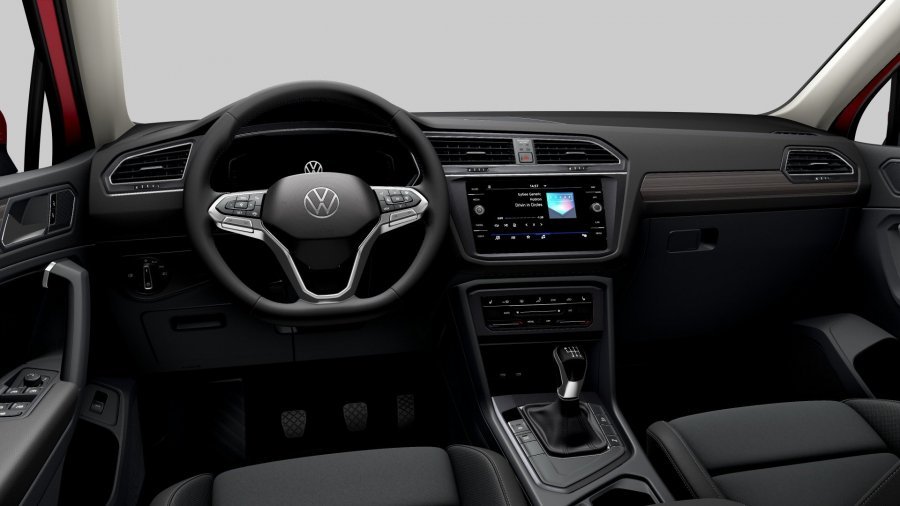 Volkswagen Tiguan Allspace, Allspace Life 1,5 TSI 110 kW 6G, barva červená
