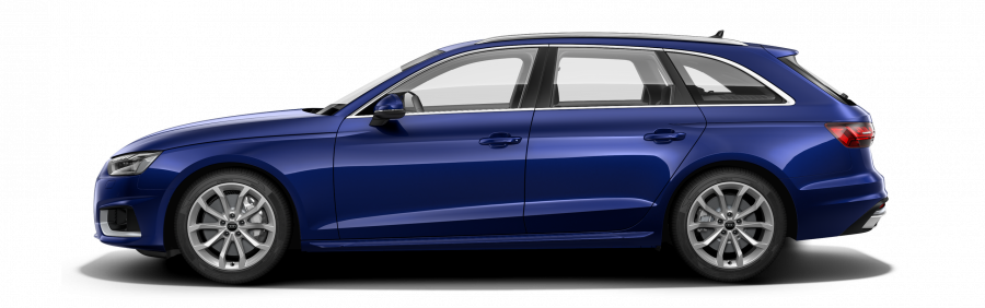Audi A4, A4 Avant Advanced 50 TDI 210 kW q, barva modrá
