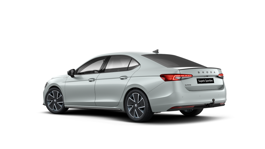 Škoda Superb, 2,0 TDI 110 kW 7° automatická DSG, barva stříbrná