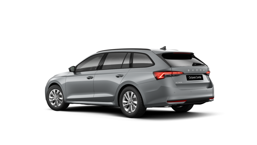 Škoda Octavia, 1,5 TSI m-HEV 110 kW 7-stup. automat., barva stříbrná