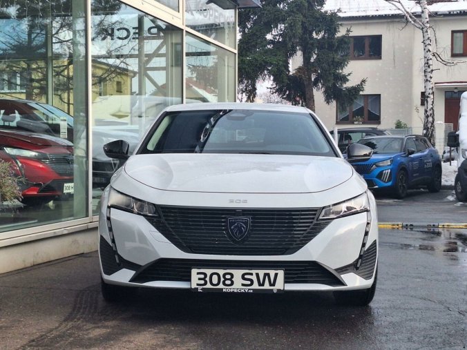 Peugeot 308, Peugeot 308 SW STYLE  Hybrid 145 e-DCS6, barva bílá