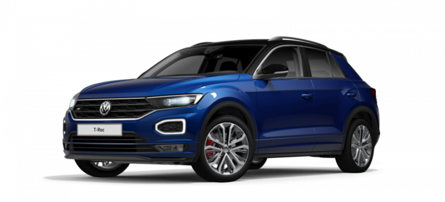 Volkswagen T-Roc, Sport 1,5 TSI ACT 7DSG, barva modrá