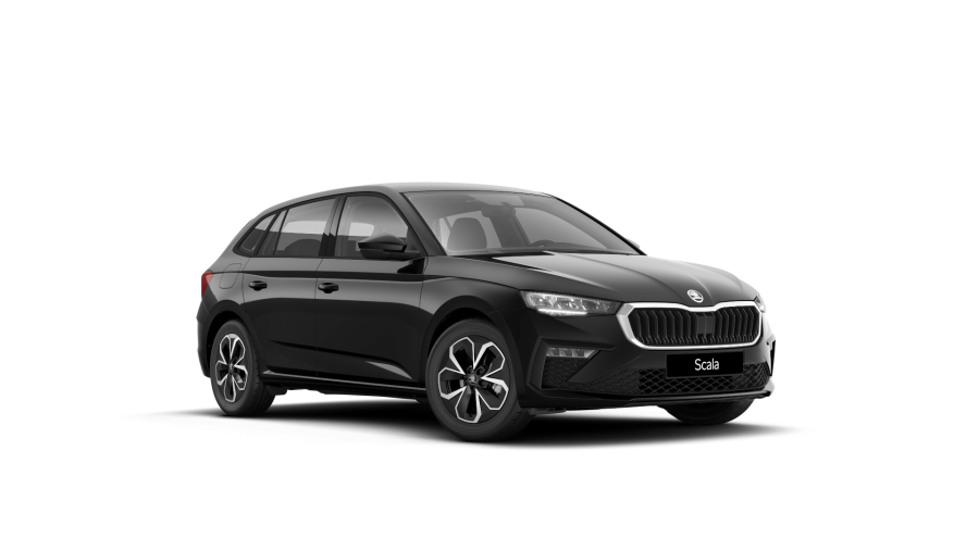 Škoda Scala, 1,5 TSI 110 kW 6° manuální, barva černá
