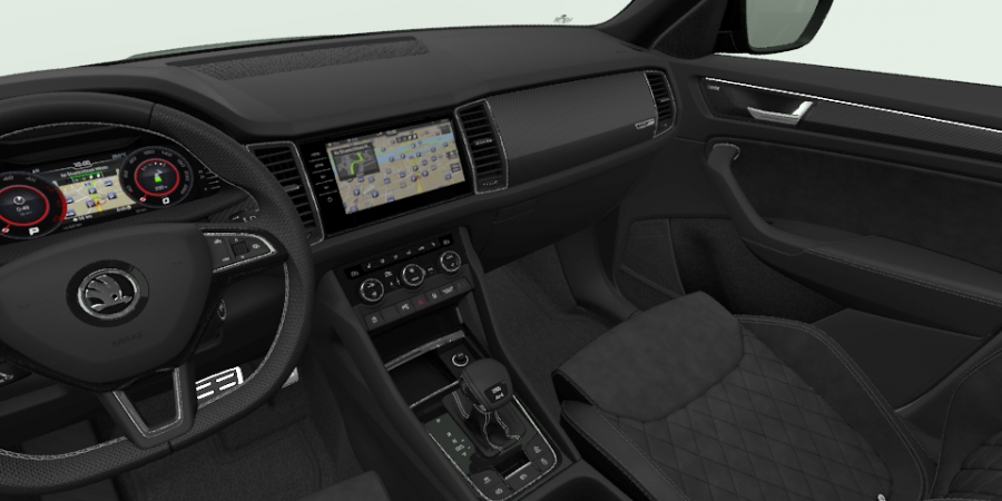 Škoda Kodiaq, 2,0 TDI 140 kW 7-stup. automat. 4x4, barva stříbrná