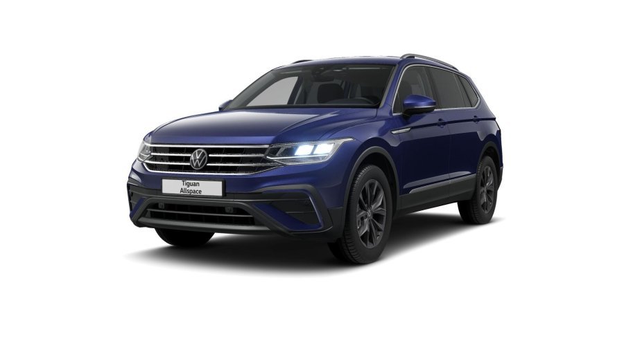 Volkswagen Tiguan Allspace, Allspace Life 1,5 TSI 110 kW 6G, barva modrá