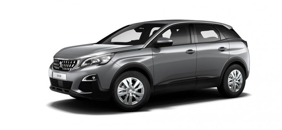 Peugeot 3008, ACTIVE S&S EAT8 1,2 PureTech, barva šedá