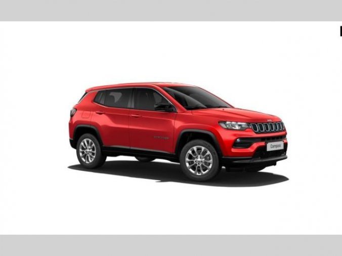 Jeep Compass, 1.3 150 PS Long. 4x2 AUTOMAT, barva červená