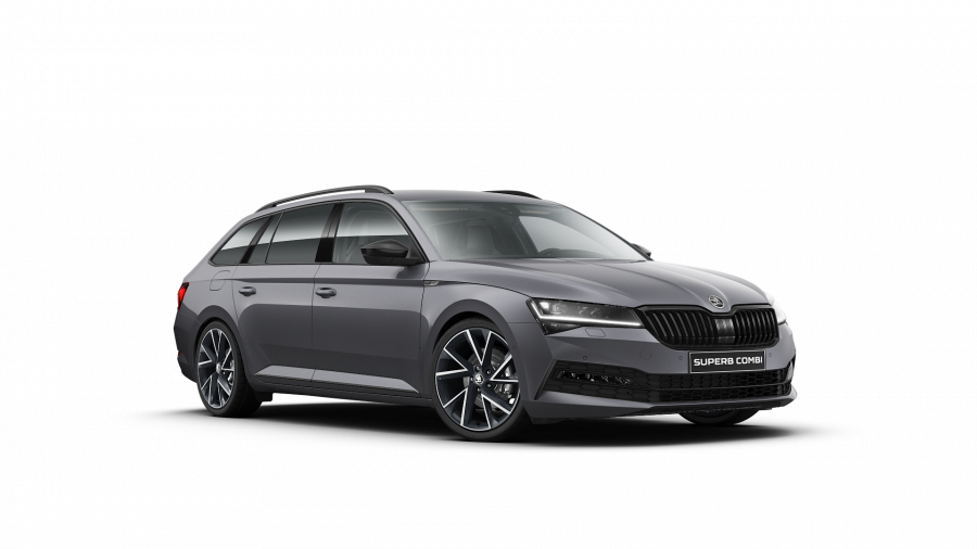 Škoda Superb, 2,0 TDI 147 kW 7-stup. automat. 4x4, barva šedá