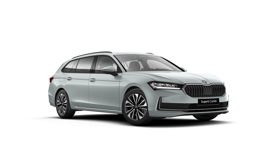 Škoda Superb, 2,0 TDI 110 kW 7° automatická DSG, barva stříbrná