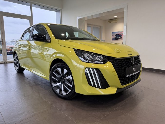 Peugeot 208, Peugeot 208 STYLE, 75 koní, Manuál, barva žlutá