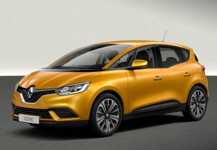 Renault Scénic, Intens TCe 140 GPF, barva žlutá
