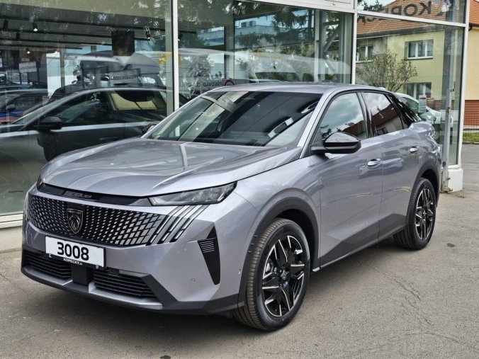 Peugeot 3008, Peugeot 3008 ALLURE Hybrid 145 e-DCS6, barva šedá