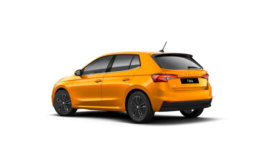 Škoda Fabia, 1,0 TSI 85 kW 6-stup. mech., barva oranžová