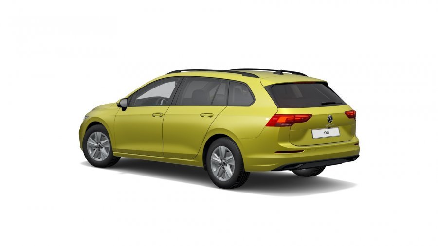 Volkswagen Golf Variant, Golf Variant Life 1,0 TSI 6G, barva žlutá