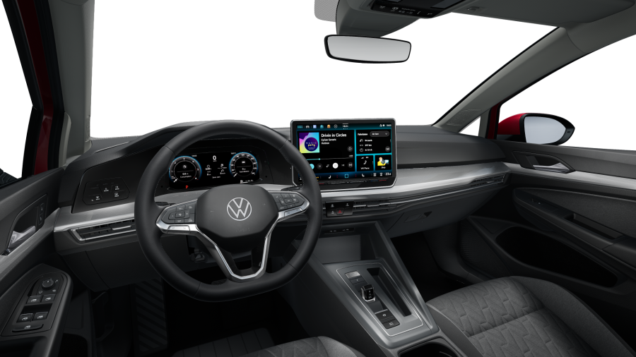Volkswagen Golf, Golf People 1,5 eTSI 85 kW 7DSG mHEV, barva červená