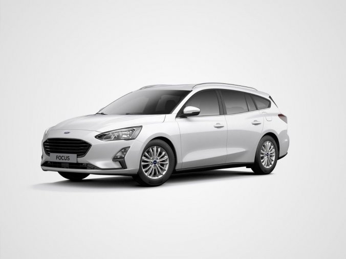 Ford Focus, kombi, Titanium Kombi 1,5 EcoBlue 88 kW / 120 k, barva bílá