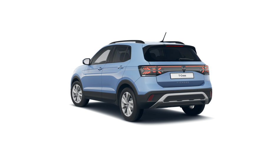 Volkswagen T-Cross, T-Cross People 1.0 TSI 85 kW 6G, barva modrá