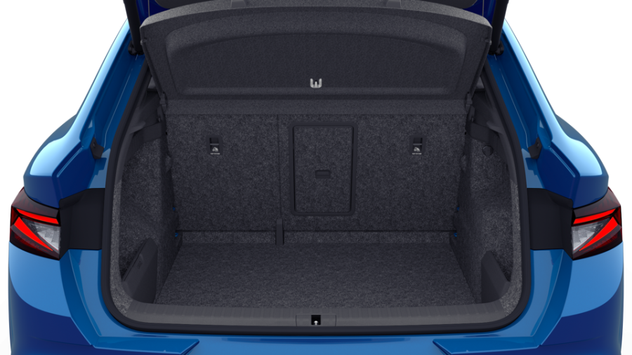 Škoda Enyaq iV, 82 kWh 1° automatická, barva modrá