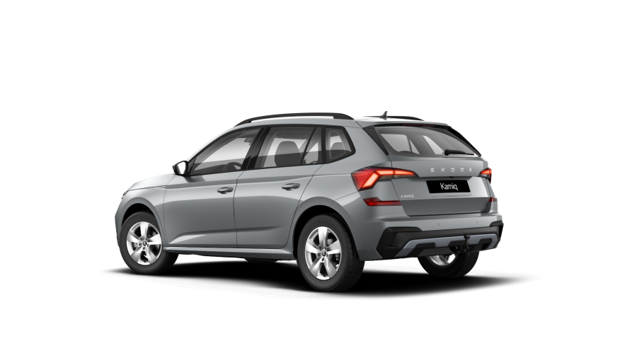 Škoda Kamiq, 1,5 TSI 110 kW 6-stup. mech., barva stříbrná