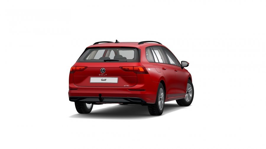 Volkswagen Golf Variant, Golf Variant Life 1,0 eTSI 7DSG  mHEV, barva červená