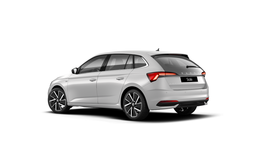 Škoda Scala, 1,0 TSI 85 KW 7-stup. automat., barva bílá