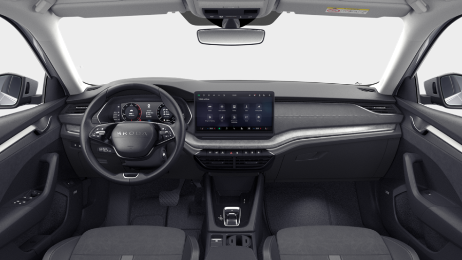 Škoda Octavia, 2,0 TDI 110 kW 7° automatická DSG, barva stříbrná