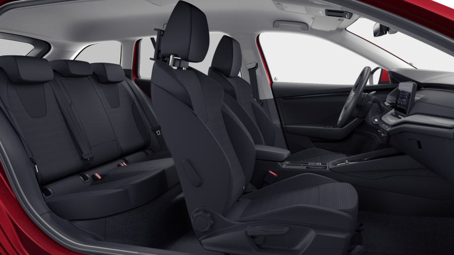 Škoda Octavia, 1,5 TSI m-HEV 110 kW 7° automatická DSG, barva červená