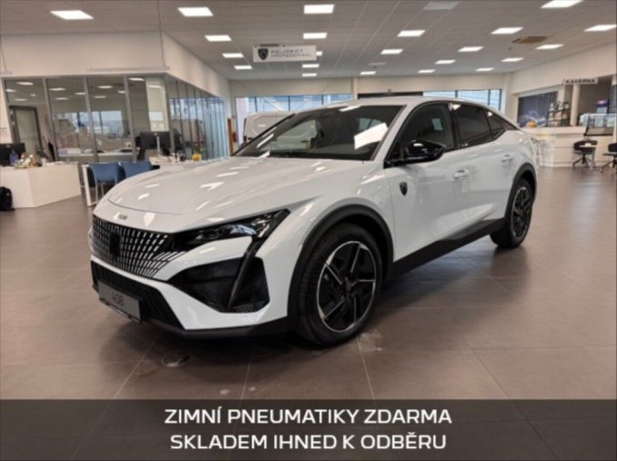 Peugeot 408, Peugeot 408 1,2 GT Hybrid 145 e-DCS6, barva bílá