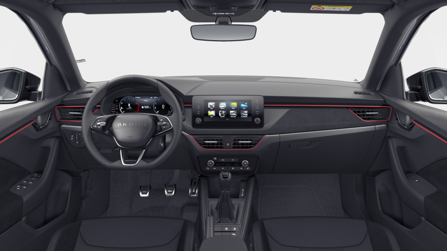 Škoda Scala, 1,0 TSI 85 kW 6° manuální, barva stříbrná