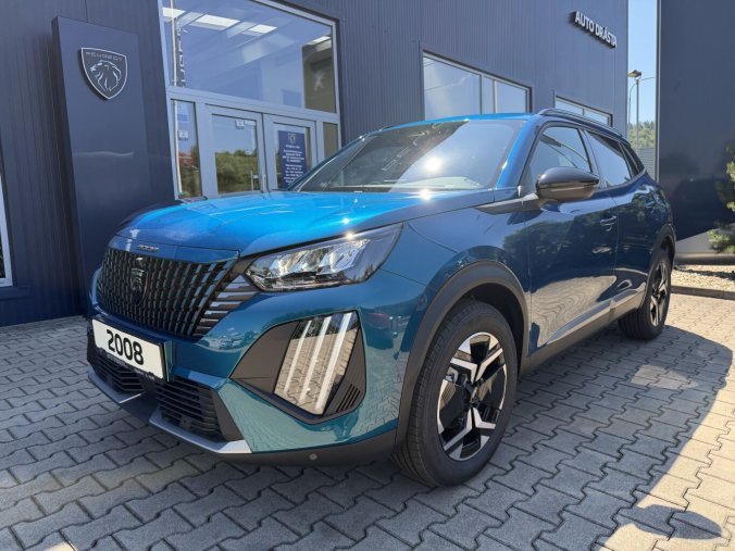 Peugeot 2008, Peugeot 2008 ALLURE Turbo 100 MAN6, barva modrá