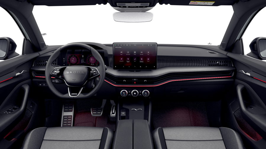 Škoda Superb, 2,0 TDI 142 kW 7° automatická DSG 4x4, barva stříbrná