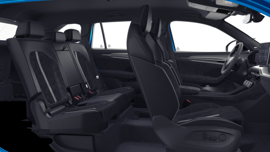Škoda Kodiaq, 2,0 TDI 142 kW 7-stup. automat. 4x4, barva modrá