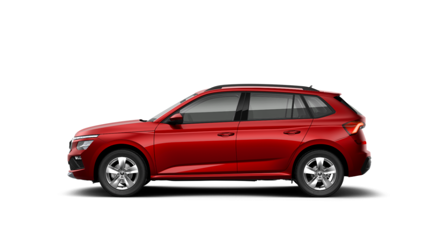 Škoda Kamiq, 1,5 TSI 110 kW 6-stup. mech., barva červená