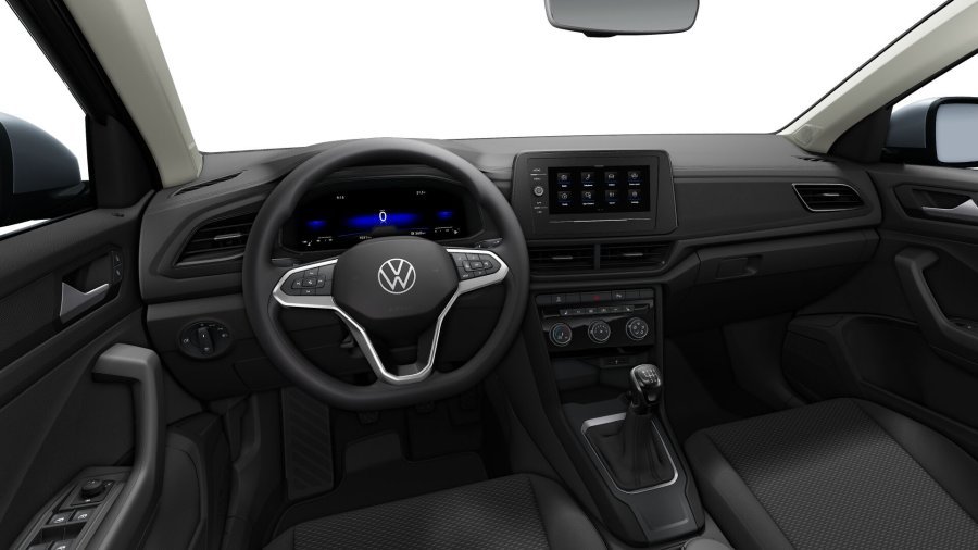 Volkswagen T-Roc, T-Roc 1,0 TSI 85 kW 6G, barva stříbrná