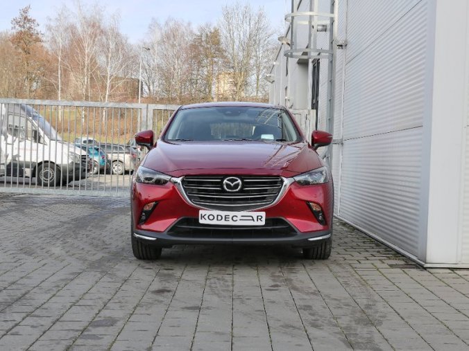 Mazda CX-3, 2,0i Skyactiv-G 110kW/150k 6AT, barva červená