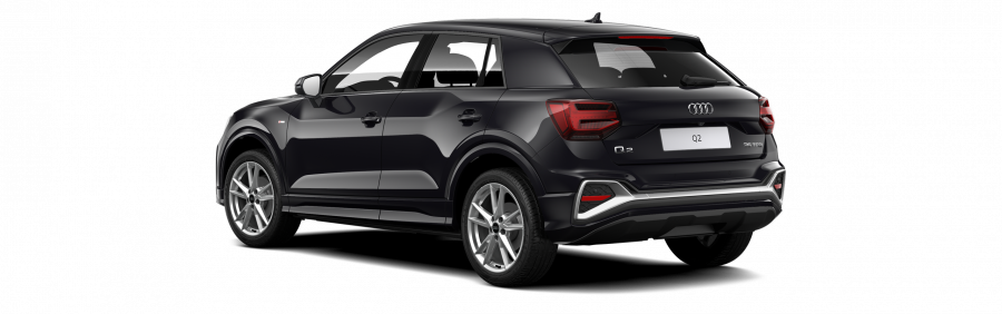 Audi Q2, Q2 S line 35 TFSI 110kW CoD, barva černá