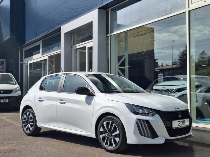 Peugeot 208, Peugeot 208 STYLE 1.2 PT 100K MAN6, barva bílá
