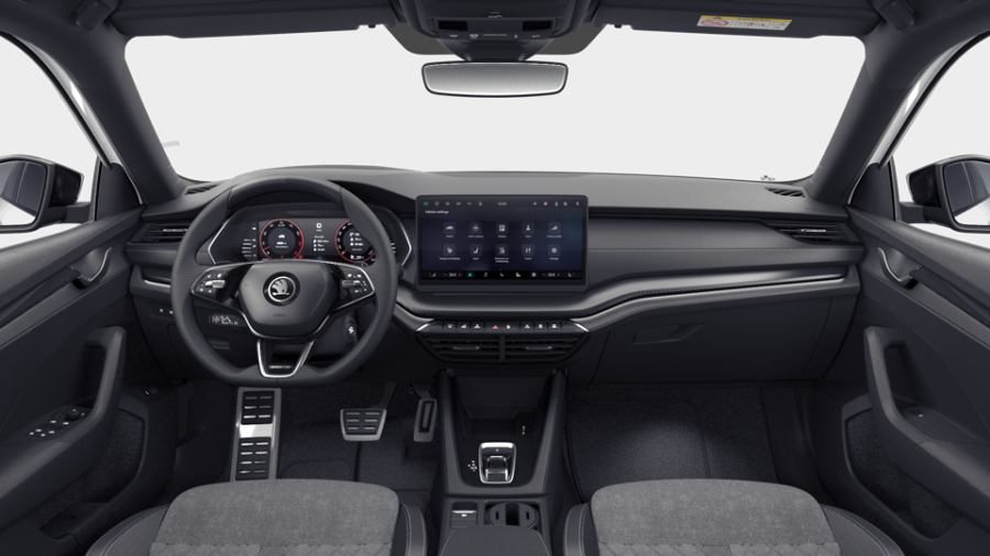 Škoda Octavia, 1,5 TSI m-HEV 110 kW 7° automatická DSG, barva bílá