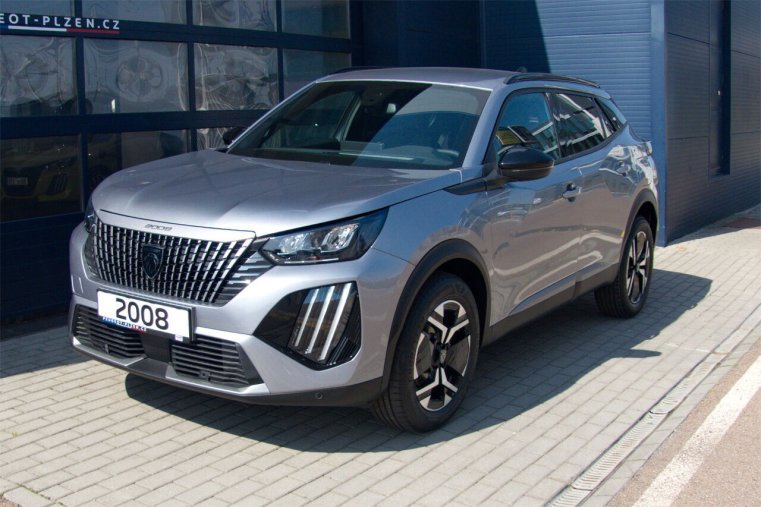 Peugeot 2008, Peugeot 2008 ALLURE PureTech 100 S&S MAN6, barva šedá