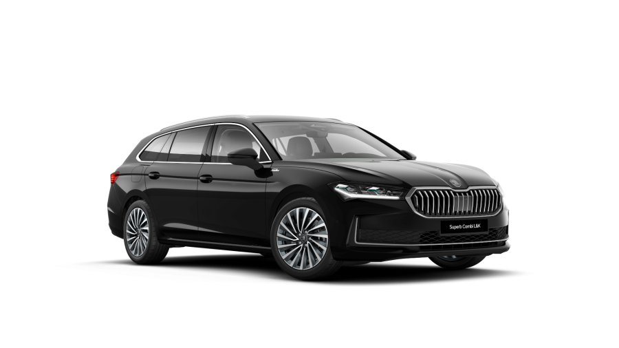 Škoda Superb, 2,0 TDI 142 kW 7° automatická DSG 4x4, barva černá