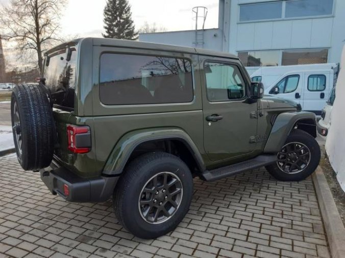 Jeep Wrangler, 2,0T 270 PS 80 ´th Anniversary, barva zelená